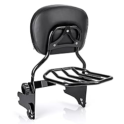 Oumurs Adjustable & Detachable Sissy Bar Passenger