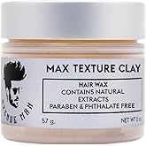 Avenue Man Texture Clay for Men - Premium Сlay Pomade for Men with Herbal Extracts - Frizz-Resistant & Lightweight Formula - Water-Based Matte Hair Clay - Paraben-Free Hair Putty (2oz)