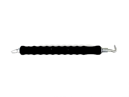 JON BHANDARI Semi Automatic Fast Hook Rebar Steel Wire Tie Twister Tool, Concrete Metal Wire Twisting Fencing Tool 32cm long