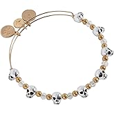 Alex and Ani Skull Beaded Bangle