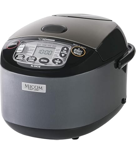 Amazon.com: Zojirushi Micom Rice Cooker & Warmer, NS-TSC18 - 10