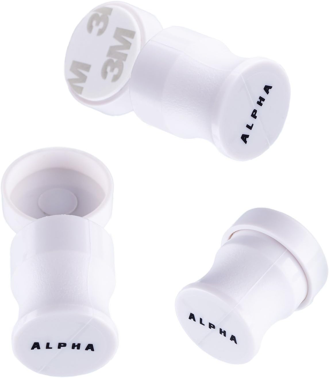 Alpha Universal Replacement Key with Key Holder (3-Pack) for Magnetic Baby Proof Cabinet Locks - for Baby Safety & Baby Proofing Products - Works on Most Brands