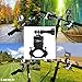 Gurmoir Aluminum Bike Bicycle Handlebar Mount For Gopro Hero 7/Hero 6/Hero 5/Hero (2018) Hero5/4 Session SJCAM YI Sony Sports DV and More .Action Camera 360 Degrees Rotary Bicycle Rack Mount