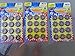 8-shot plastic disc Kap ring 96 shots 3 sheets 288 Total units