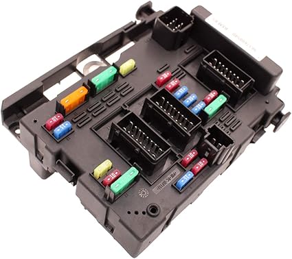 HZYCKJ Caja de fusibles de coche OEM # 9657608580 9650618280: Amazon.es: Coche y moto