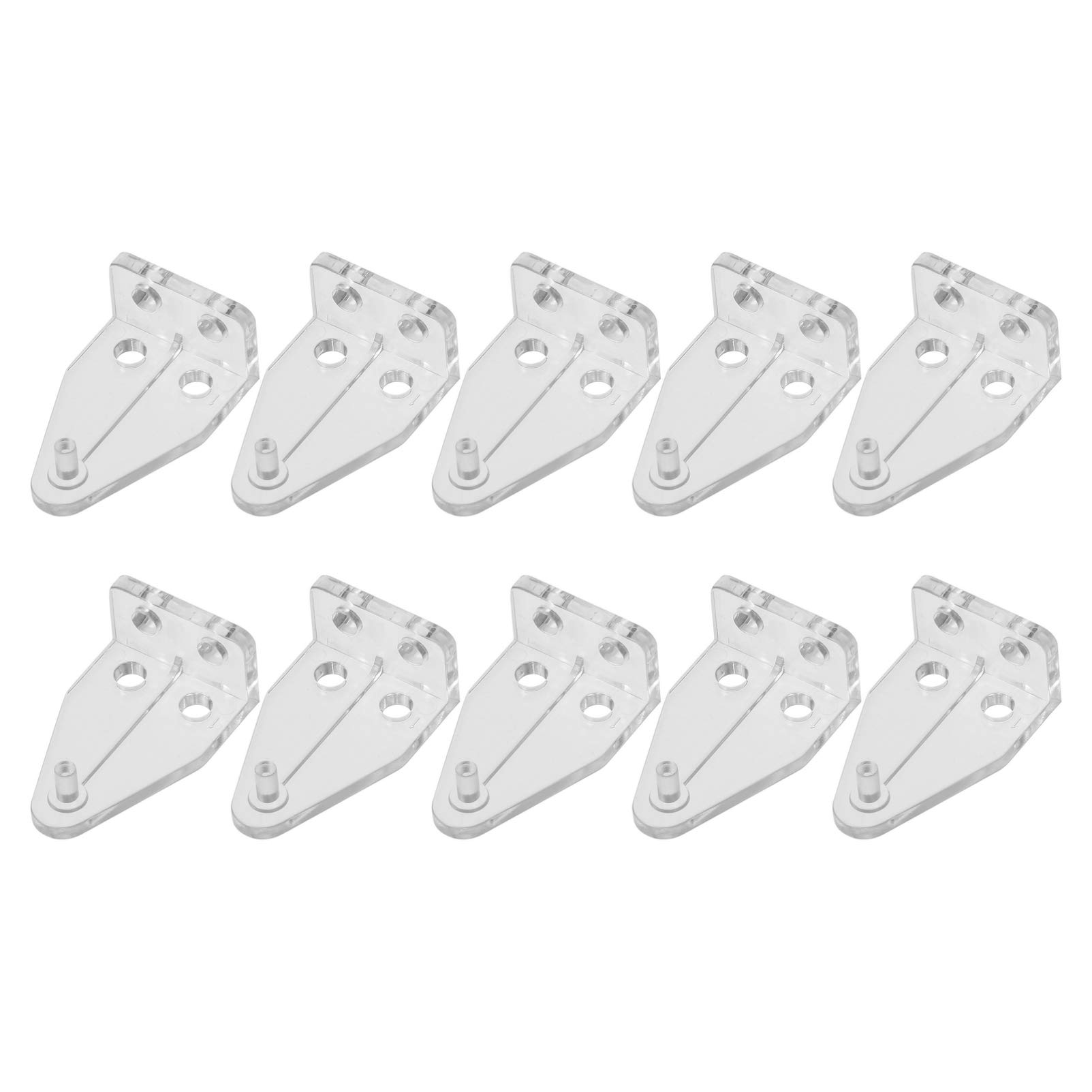 Artibetter 8PCS Blind Hold Down Brackets Blind Brackets Blind Holder Replacements for Horizontal Blinds Shades Windows Doors