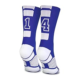 ChalkTalkSPORTS Custom Team Number Socks | Youth