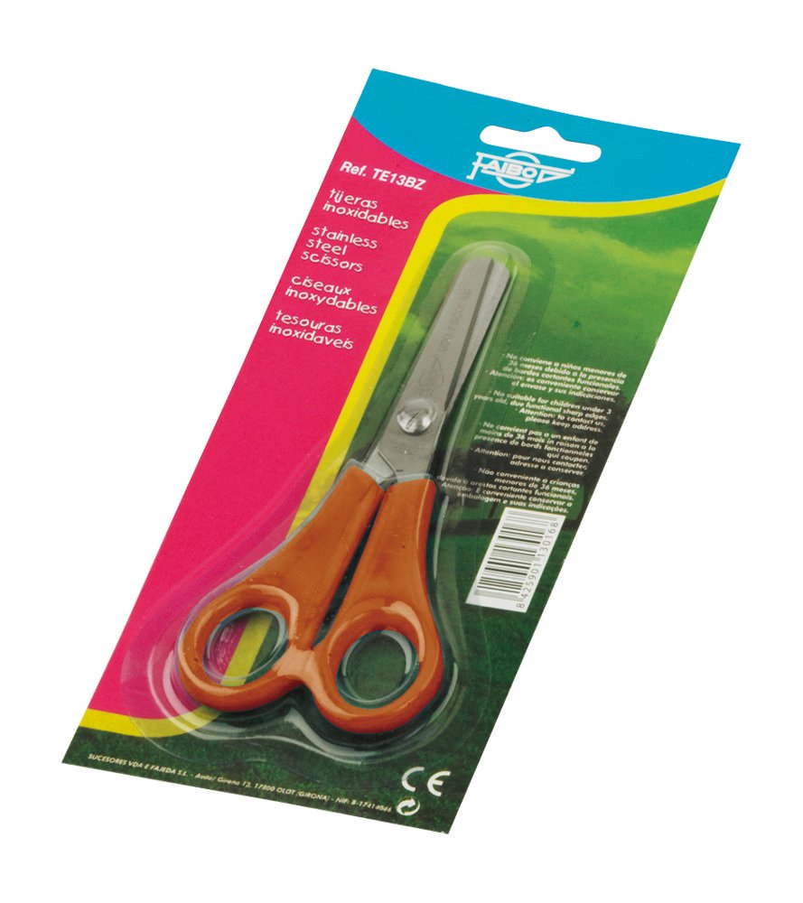 Faibo (TE13BZ “C”- School Scissors for Left-Handed People