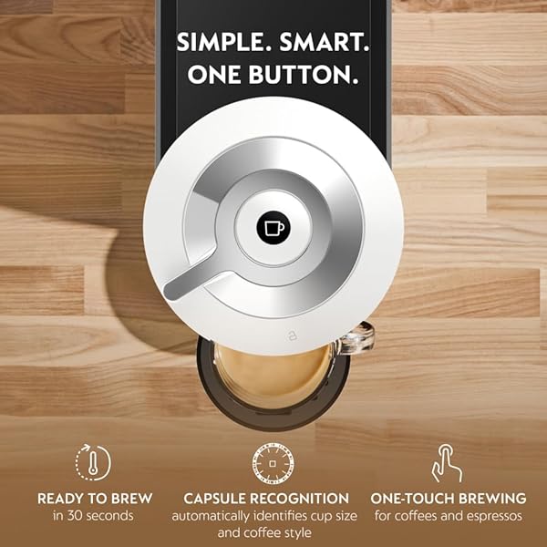 NESPRESSO VERTUO NEXT COFFEE AND ESPRESSO MAKER BY DE’LONGHI, WHITE