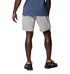 Columbia Men's Standard M Logo Fleece Short, Grey