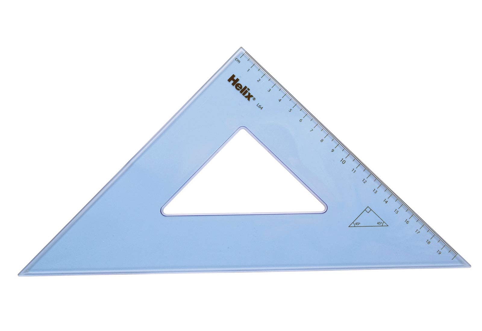 Helix 31cm 45 degree Set Square (Box of 25)