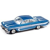 Johnny Lightning 1961 Chevrolet Impala SS 409 (SCRAPIN') Metallic Blue
