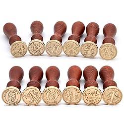 Medieval Vintage Initial Alphabet Wax Seal