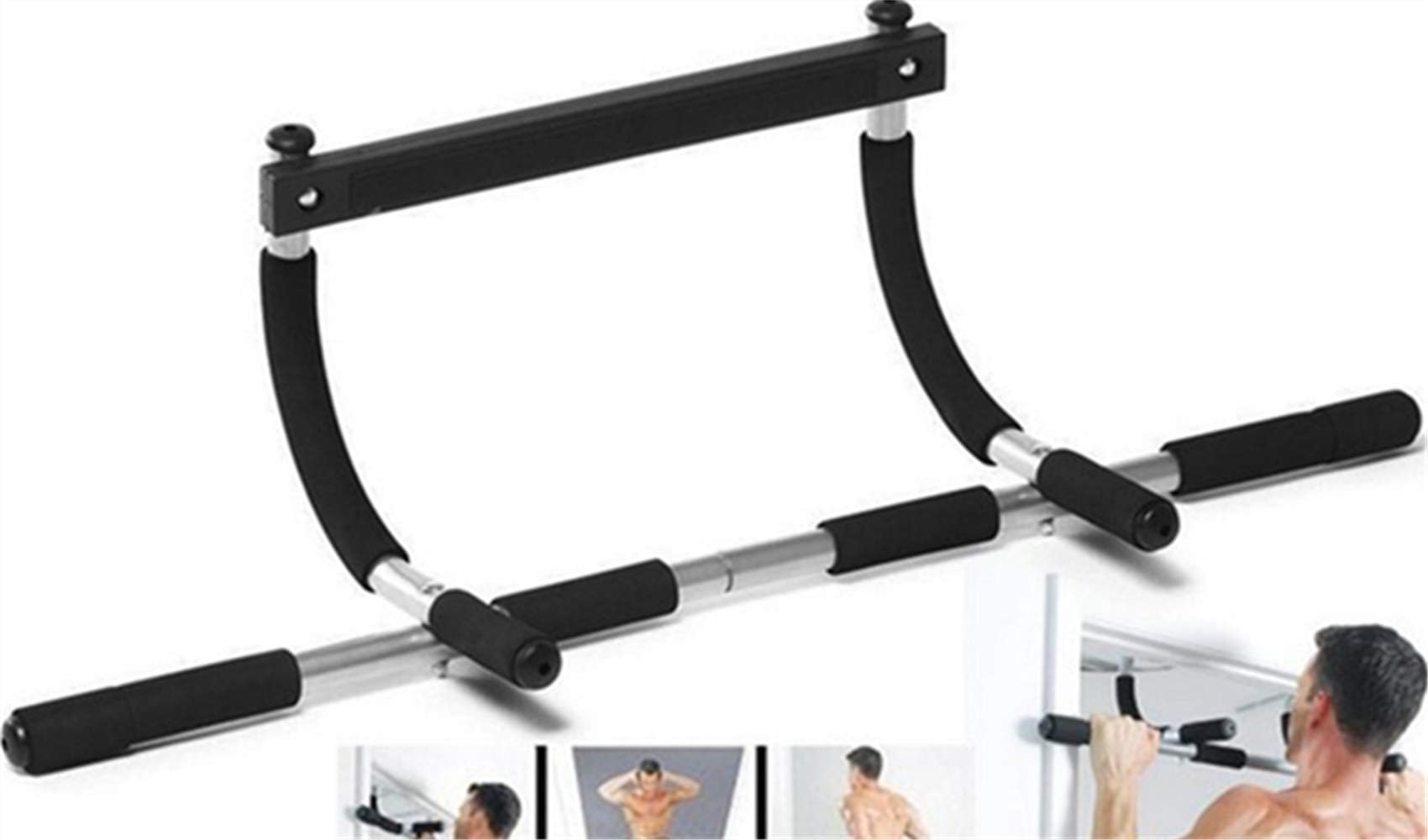 JIUZHOUTONG 4 in 1 Workout Bar Chin Pull Up Body Trainer Home Gym