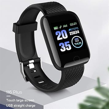 GUOYIHUA Smart Watch Bracelet Fitness Tracker Anti-Watercolor ...