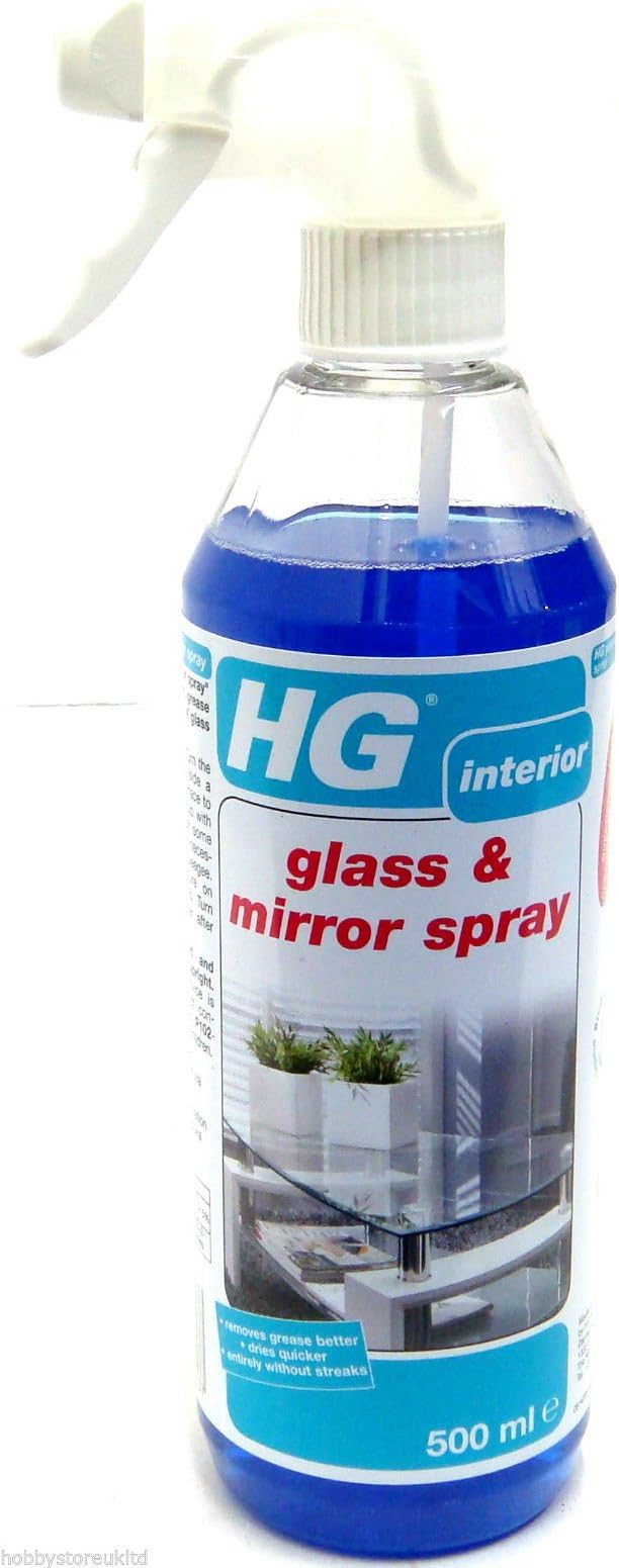 HGGlass Cleaner Interior Mirror Cleaner Spray Super Concentrated Cleaner 500ml
