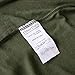 Urban CoCo Women's Vogue Shoulder Off Wide Hem Design Top Shirt (Army Green, S)