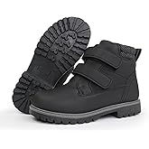 Tobfis Kids Waterproof Strap Work Boots (Toddler/Little Kid/Big Kid)