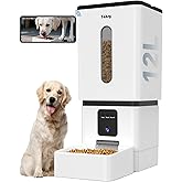 Automatic Dog Feeder Large Breed with Camera - 12L/50 Cups 5G WiFi App Control Dog Food Dispenser, Easy Setup, HD 1080P Video