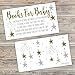 50 Twinkle Little Star Books for Baby Shower Request Cards - Invitation Inserts