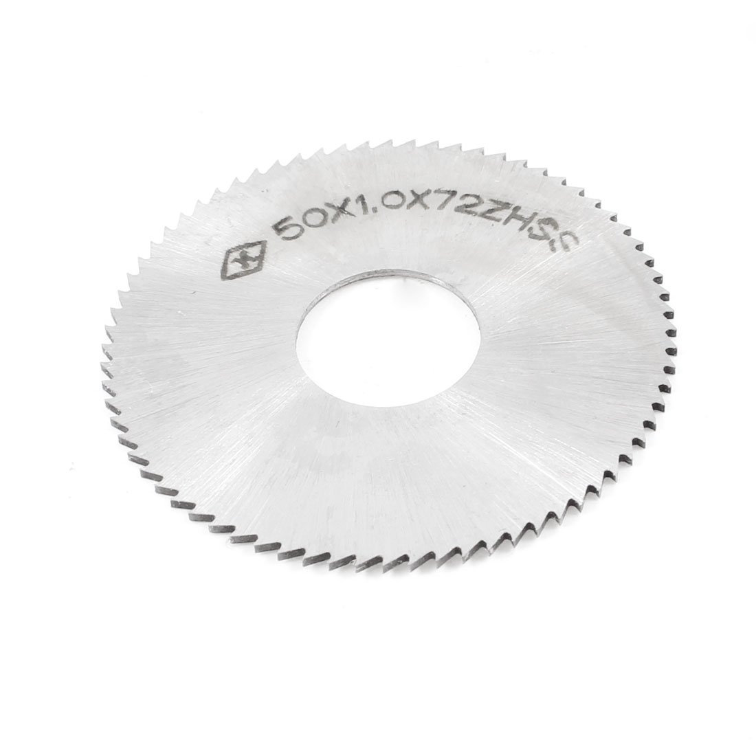 sourcingmap 50mm x 1mm x 16mm Milling Cutter 72T Slitting Saw Blade Silver Tone
