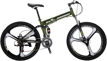 army green mountain bike