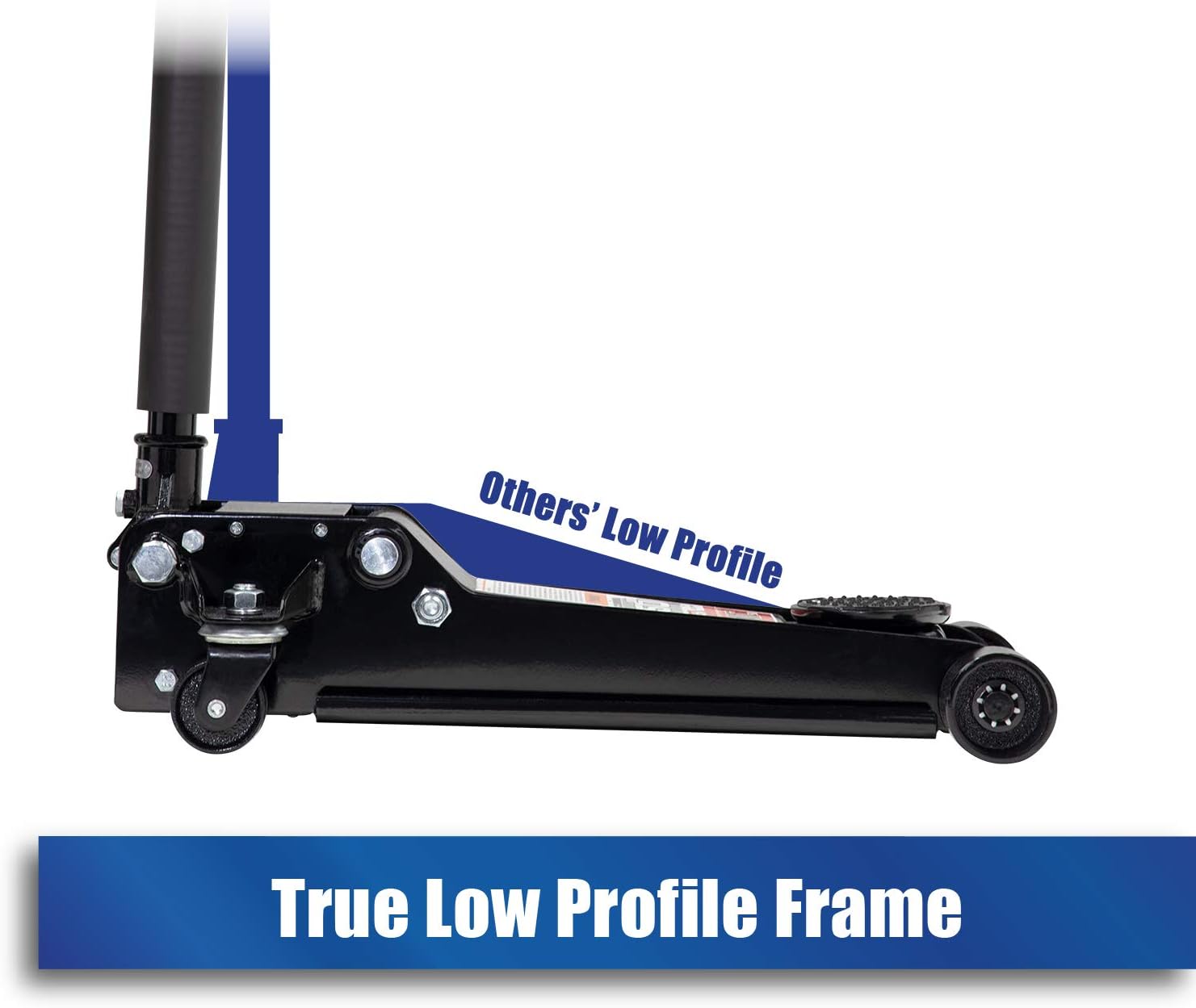 Arcan 2 Ton Low Profile Quick Rise Steel Floor Jack A20015 / XL20 , Black , 26 Inch: Home Improvement