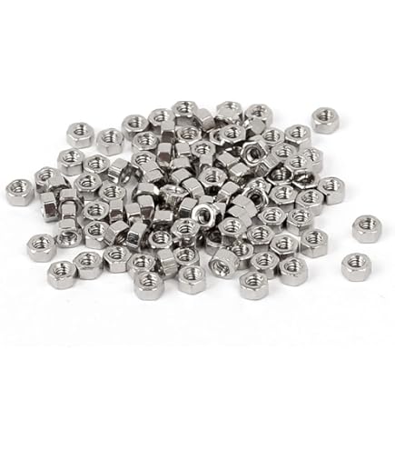 60-Pack M1 X 2mm Flat Head Phillips Machine Screws – 304 Stainless Steel, Tiny Fasteners For Electronics & Miniature Equipment