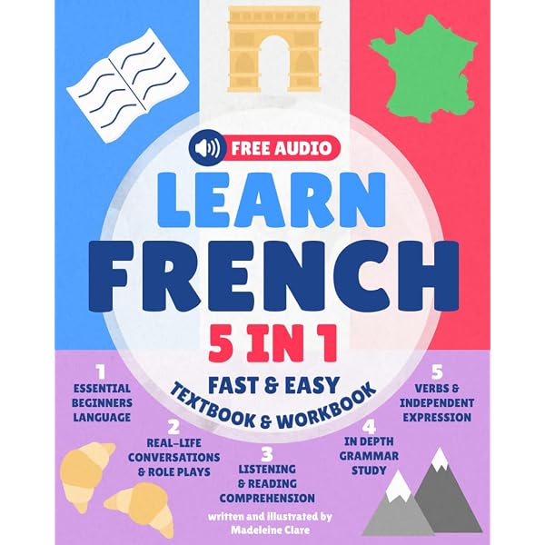 Learn Italian for Adults 5-in-1 Textbook & Workbook: Fast and Easy