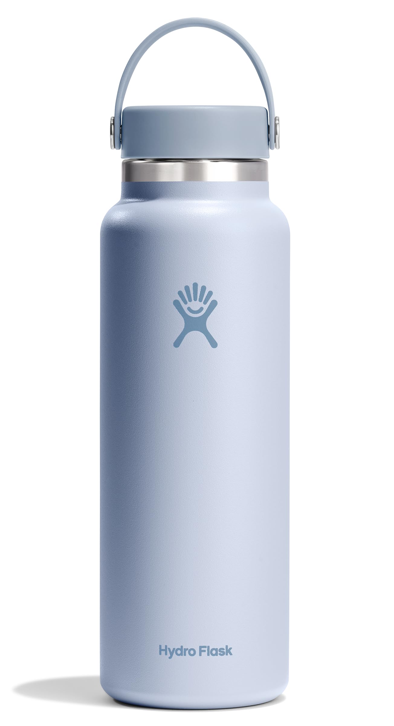 Hydro Flask Water Bottle - Insulated Stainless Steel - Wide Mouth Flex Lid, Non Spill, Leakproof and Refillable in 40 Oz Image