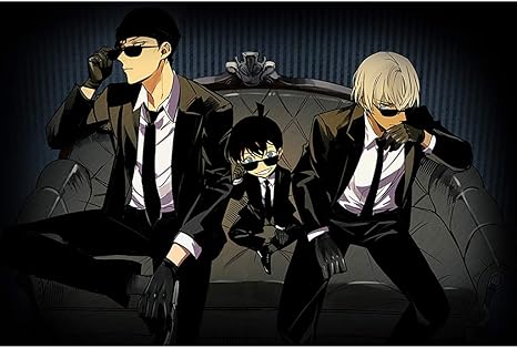 Amazon Co Jp ジグソーパズル名探偵コナンパズルアニメ黒い服300 500 1000 1500個 カスタマイズ可能 Size 1000個 Home Kitchen