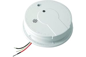 Kidde Smoke Detector, Hardwired with Battery Backup & Interconnect, Battery Included