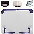 Maydahui Mini Desktop Book Stand Portable Foldable Lightweight Book Rest for Music Score Cookbook Tablet (Max Size 12 X 6 Inches) Ergonomic Reading Posture