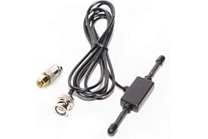 AECREATIVE Window Glass Mount Wide-Band Receive Scanner Antenna for Uniden SDS100 BCD430HP BCD325P2 BR330T BC75XLT BC125AT RadioShack pro Whistler TRX-1 ws1010 ws1080 ws1040