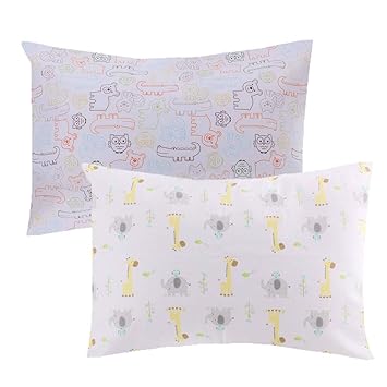 Amazon Com Tebery Toddler Pillow Set Baby Pillow With 2 Cute