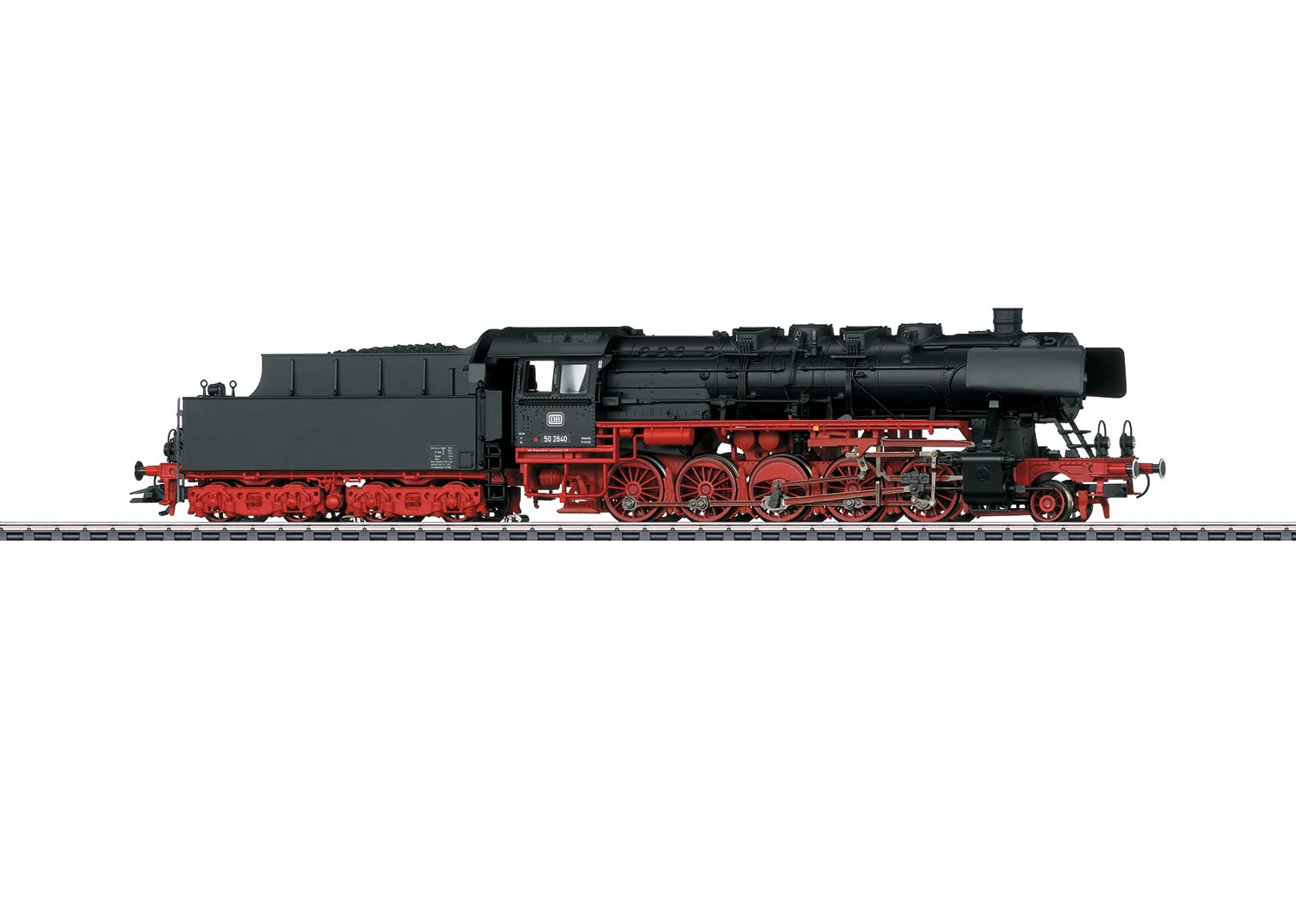 Märklin Steam locomotive Series 50-37897 Classic Large Freight Train Steam Train 1967 Digital Model Railway H0 Steam Train 26.4 cm