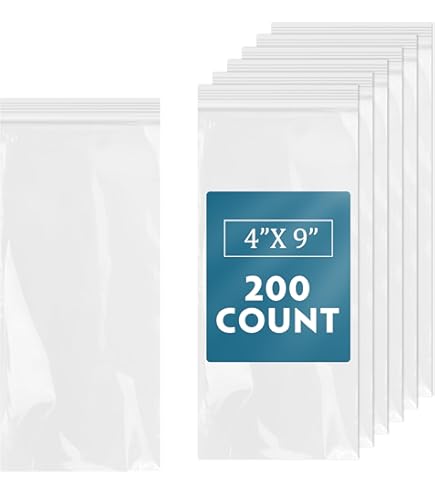 thumbnail image 2 of 4x10 Reclosable Plastic Bags – 2 Mil Clear Resealable Zip Top – 4" X 10" – Aviditi PB3576 – 100 Bags 2 of 5