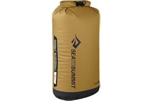 Sea to Summit Big River Dry Bag, Heavy-Duty Dry Storage, 35 Liter, Gold Brown