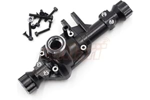 Yeah Racing Alloy Front Axle Housing (Titanium Coated) For Traxxas TRX-4 Black #TRX4-045BK