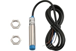 Wengart Inductive Proximity Sensor Switch LJ12A3-4-Z,M12,DC10-30V,300mA,4mm Detecting Distance,3 Wire (Normally Open, NPN)