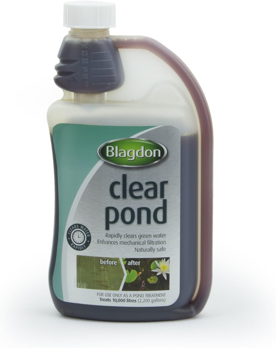 Blagdon Clear Pond Water Treatment 500 ml Clears Green Brown Cloudy Water