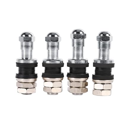 Valve Stems For Car Tires, Amazon Com 4 Pcs Inner Mount Metal Valve Stems And Caps Wheel Vavel Cover Automotive, Valve Stems For Car Tires