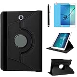 Case for Samsung Galaxy Tab S2 8.0 inch 2015 (SM-T710 T715 T713 T719),360 Degree Rotating Stand Case Smart Protective Cover,w