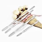 TUOKING Stainless Steel Depotting Spatula Makeup Palette Spatula Tool Make Up Accessories
