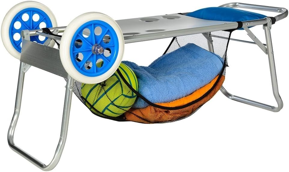 Dverso portasillas Beach Trolley Aluminium 52 x 37 x 105 cm
