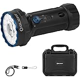 OLIGHT Marauder Mini 2 Bright Flashlight 10,000 Lumen with 750 Meters Beam Distance, Rechargeable Light with Dual Charging & 5 Lighting Modes for Outdoor, Camping, Emergencies (Black)