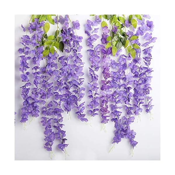 Silk Wisteria Silk Flower Arrangements