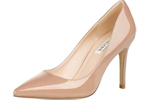 JOY IN LOVE Women's Pumps Shoes 3.5" High Heels Pointy Toe Stiletto Pumps