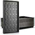 RooTrimmer Shallow 1020 Nursery Flat Trays Specialized for Holding & Carrying 200 Cell Plug Seedling Trays (Height is 1.3"),Microgreen Germination Trays,10 Pack, No Holes (YB01, 10Pcs)
