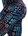 LMB Lush Moda Extra Soft Leggings With Designs- Variety Of Prints - 136F,Aztec Multi Ornament,One Size fits Most (XS - XL)